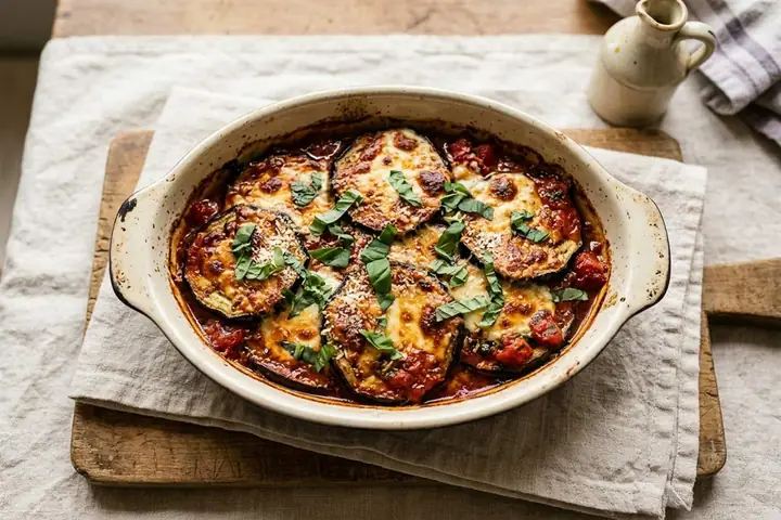 Eggplant parmigiana
